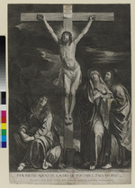 Christus am Kreuz mit Maria, Johannes und Maria Magdalena