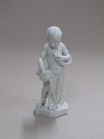 Putto mit Wasserurne und Fisch (Element Wasser)