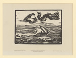 Schiff auf hohem Meer, aus "Zeitschrift für bildende Kunst"