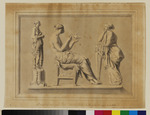 Bas relief antique tiré de la Ville d