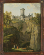 Löwenburg von unten