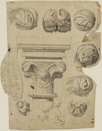 Vorlagenblatt zur "Sammlung mittelalterlicher Ornamentik, in geschichtlicher und systematischer Anordnung"