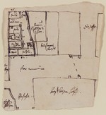 Frankfurt a. M., Bauaufnahme des Arnsburger Hofes und seiner Umgebung, Grundriß