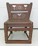 Schwälmer Kinderstuhl (Pfostenstuhl)