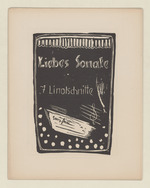 Titelblatt der Folge "Liebessonate"