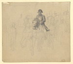 Napoleon mit Gefolge