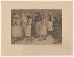 Heimziehende Schwälmerinnen