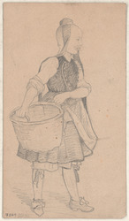 Mädchen mit Korb