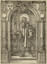 Der heilige Sebald in der Nische