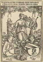 Das Ehewappen des Christoph Scheurl und der Helena Tucher