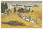 Gelbe Landschaft