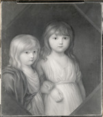 Doppelbildnis zweier Mädchen
