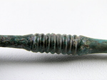 bronzene Petschaftkopfnadel