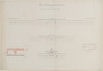 Kassel, Garde du Corps-Kaserne, Erweiterungsprojekt, Entwurf, Aufrisse, Schnitt und Lageplan