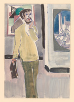 Museumsbesucher auf der documenta I, I