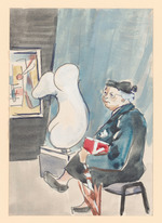 Museumsbesucher auf der documenta I, III
