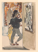 Museumsbesucher auf der documenta II, II