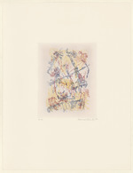 Ohne Titel, Blatt der Folge "Graue Rosen"