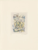 Ohne Titel, Blatt der Folge "Graue Rosen"