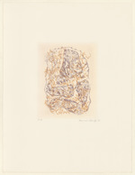 Ohne Titel, Blatt der Folge "Graue Rosen"