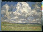 Sommerwolken über Goßfelden