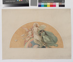 Kassel, Gemäldegalerie (Neue Galerie), Entwurf der Lünette für Rembrandt mit Iris und Allegorien von Tag und Nacht auf dem Regenbogen