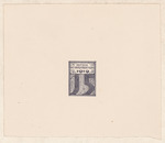 Entwurf für Briefmarke Deutsche Nationalversammlung 1919