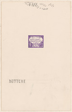 Entwurf für Briefmarke Deutsche Nationalversammlung 1919