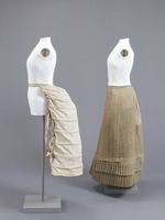 Cul de Paris, Tournüre, beige