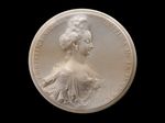Porträtmedaillon der Gräfin Christina Sophia von Frijsenborg