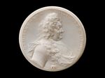 Porträtmedaillon des dänischen Geheimrats Jens (Janus) Juel Baron von Juelinge