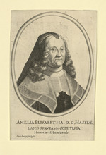 Amalie Elisabeth Landgräfin von Hessen-Kassel als Witwe