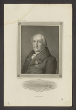 Dr. Christoph Friedrich von Ammon,  vermutlich aus: Meyers Conversations-Lexikon, aus Porträt-Gallerie gerühmter Fürsten, Staatsmänner, Feldherrn... in 220 Stahlstichen