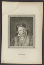 Ludwig Börne,  vermutlich aus: Meyers Conversations-Lexikon, aus Porträt-Gallerie gerühmter Fürsten, Staatsmänner, Feldherrn... in 220 Stahlstichen