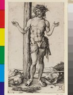 Der Schmerzensmann mit ausgebreiteten Armen