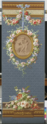 Bahn aus dem großen Mittelpanneau der "Dècoration à Panneaux de Tapisserie Gobelins" nach Francois Boucher