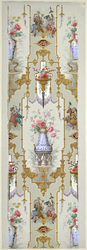 Chinoiserietapete (No. 3569); Kat.Nr.134 (Tapetenkunst-Katalog)
