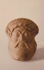 Antefix: Silens-/Satyrmaske
