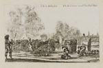 Belagerung einer Stadt mit Artillerie