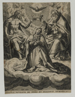 Krönung Marias durch Jesus und Gottvater