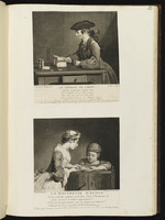 53. / ibid: | Le Chateau de Cartes / La Maitresse d’École | le même. / le même. [J. B. Simeon Chardin] | le même. [Lépicié] / le même [Lépicié], 1740.