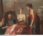 Malerei und Bildhauerkunst huldigen Landgraf Friedrich II.