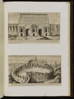 160. | 23. ––– [Vestigii] d’una porta de la Citta –– porta Neuia / 24. ––– [Vestigii] d’uno Amphiteatro nominato degli antichi Castrense. | ––– ,, ––– [Aegid. Sadeler.]