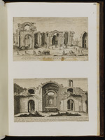 162. | 27. Altre sorte di bellissimi marmori ... dette ruine Queste___ / 28. Vestigii delle Terme di Diocletiano ... guarda uerso sirocco. | ––– ,, ––– [Aegid. Sadeler.]