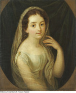 Bildnis einer Dame mit Schleier