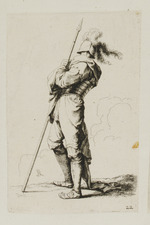 Soldat mit Lanze