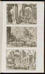 10 | 16.. / 17. / 18. | ... Aeraque est temple in tetram mutatacloacam etc. / Nebusar-Adan brule les ... Chaldaeus ad oras. / l’Emportement des utensiles ... – machina templi.