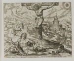 Der verwundete Mann wird durch das Blut Christi geheilt