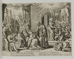 Petrus, Philippus und Johannes legen den Getauften von Samaria die Hände auf