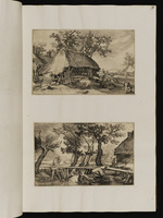 16 à 25. | Ein numerirtes Buch mit 20 Landschaften | ––––– ,, ––––– [Abr. Bloemaert inv.] Boet. Adam Bol= / =suerd fec. Corn. Danckerts / exc. Amstelod. 1614.